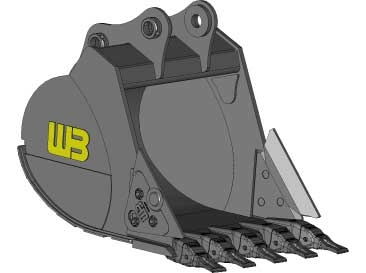  Werk Brau Severe Duty Excavator Bucket